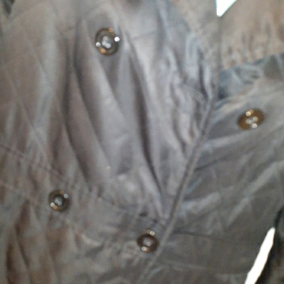 Lilly Pulitzer preppy medium trench Dark Academia - Picture 2 of 3